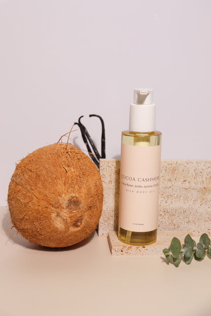 Cocoa Cashmere Silk Body Oil