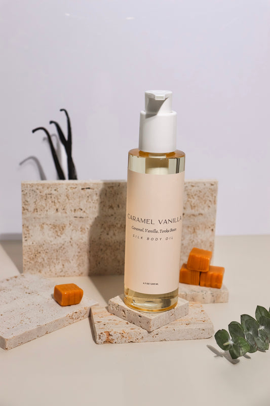 Caramel Vanilla Silk Body Oil