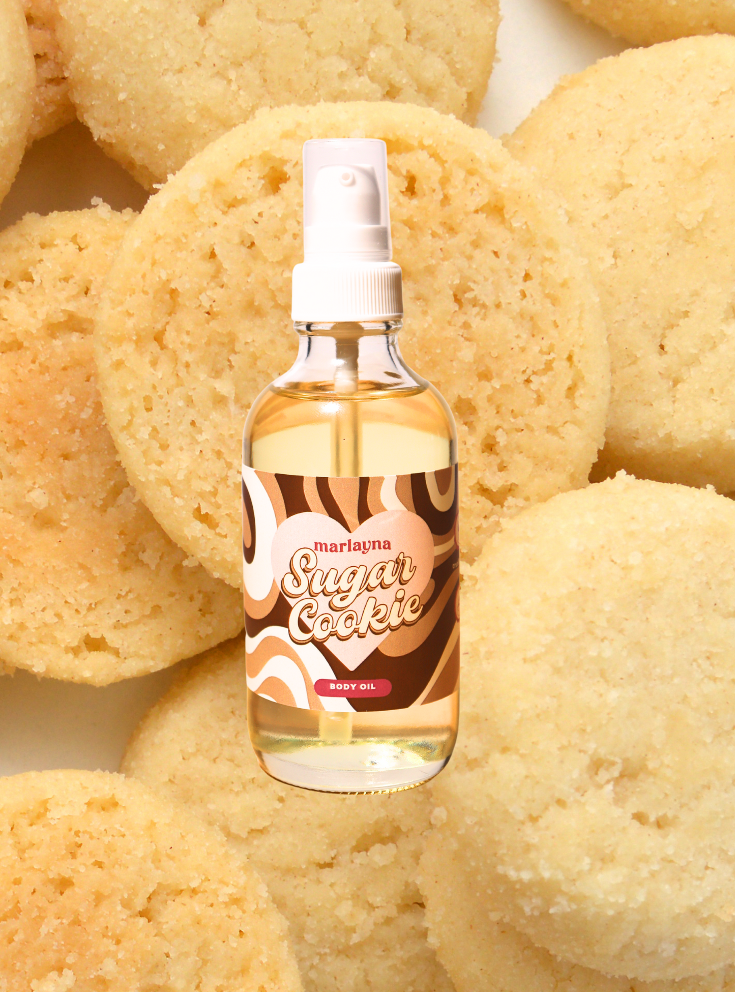Sugar Cookie Body Oil, Vanilla Bean + Caramel – Naturale Goddace